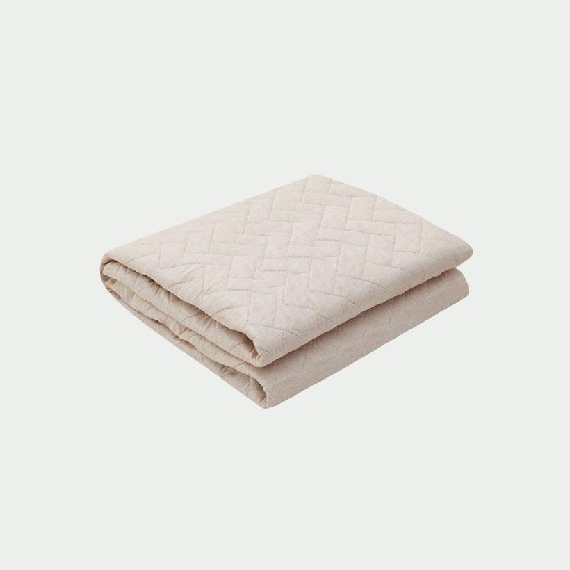 [무료배송] 오트밀 탄소열선 카본매트 워셔블 양면 전기요 Q