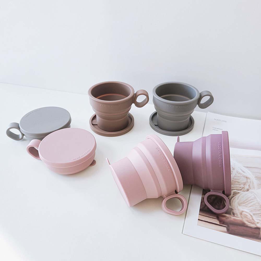 이디프 실리콘 접이식컵 (4color)