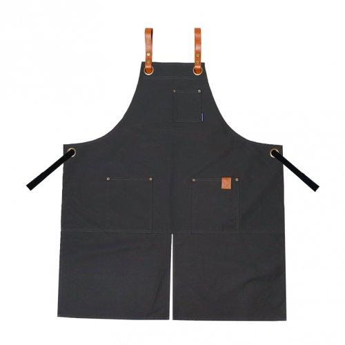 [이니셜자수 무료] 방수 l 올인원 앞치마 (차콜그레이)