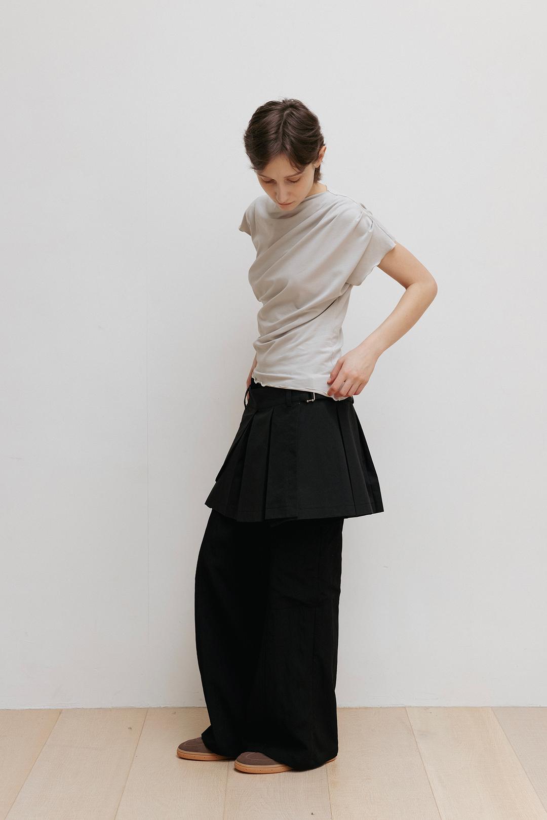 Layered Skirt (Black)