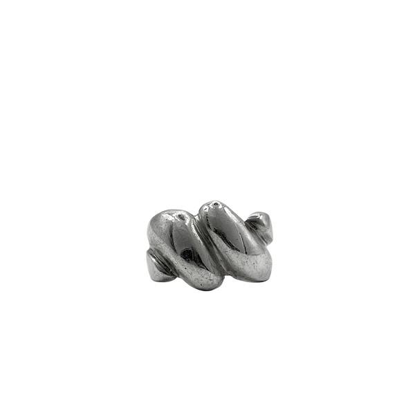 Vintage Mexico Wave 925silver Ring