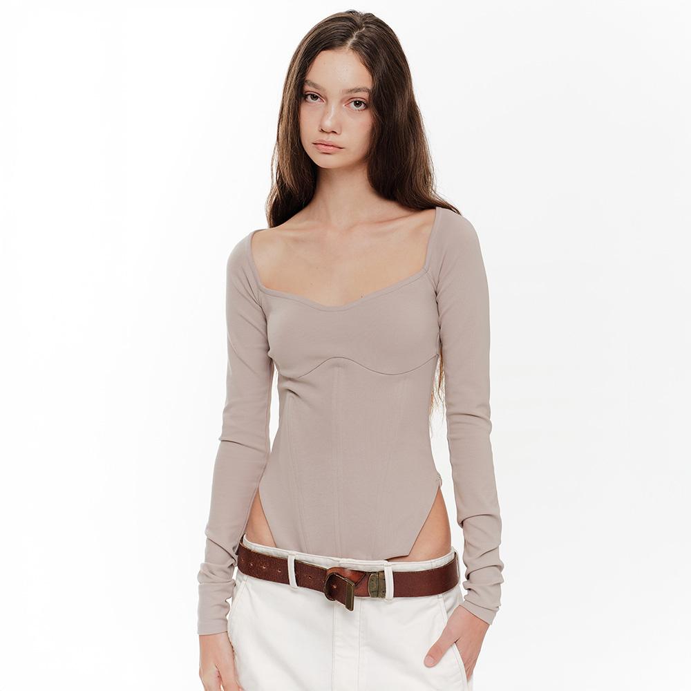 EL CORSET TOP (MOCHA)