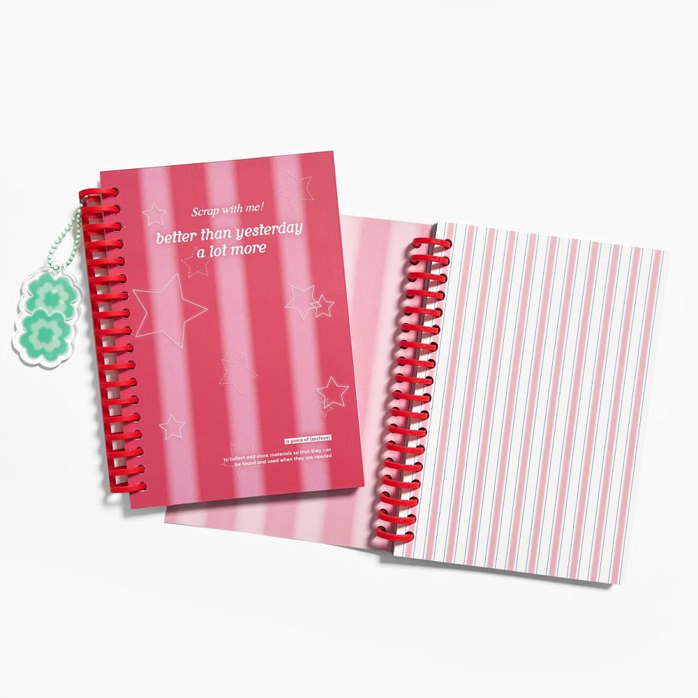 [어피스오브띵즈] a piece of (archive) ver.2 red - 스크랩북 ver.2 레드