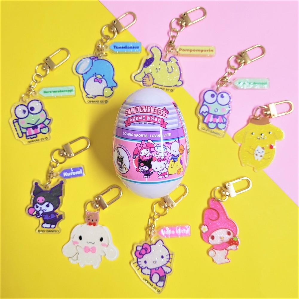 산리오 랜덤 키링 산리오 서프라이즈 마이키링 에어팟 버즈 캐릭터 캐릭터즈