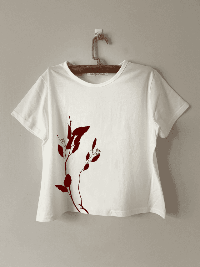 프래그팜 Floral Short Tee (Women) - 위시버킷