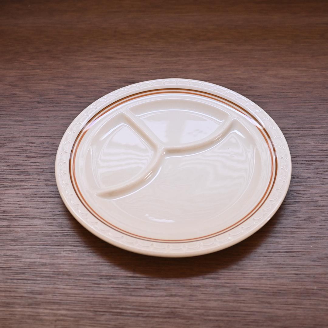 only 1left) 빈티지 시라쿠스 레스토랑웨어 에코노림 나눔접시 플래터