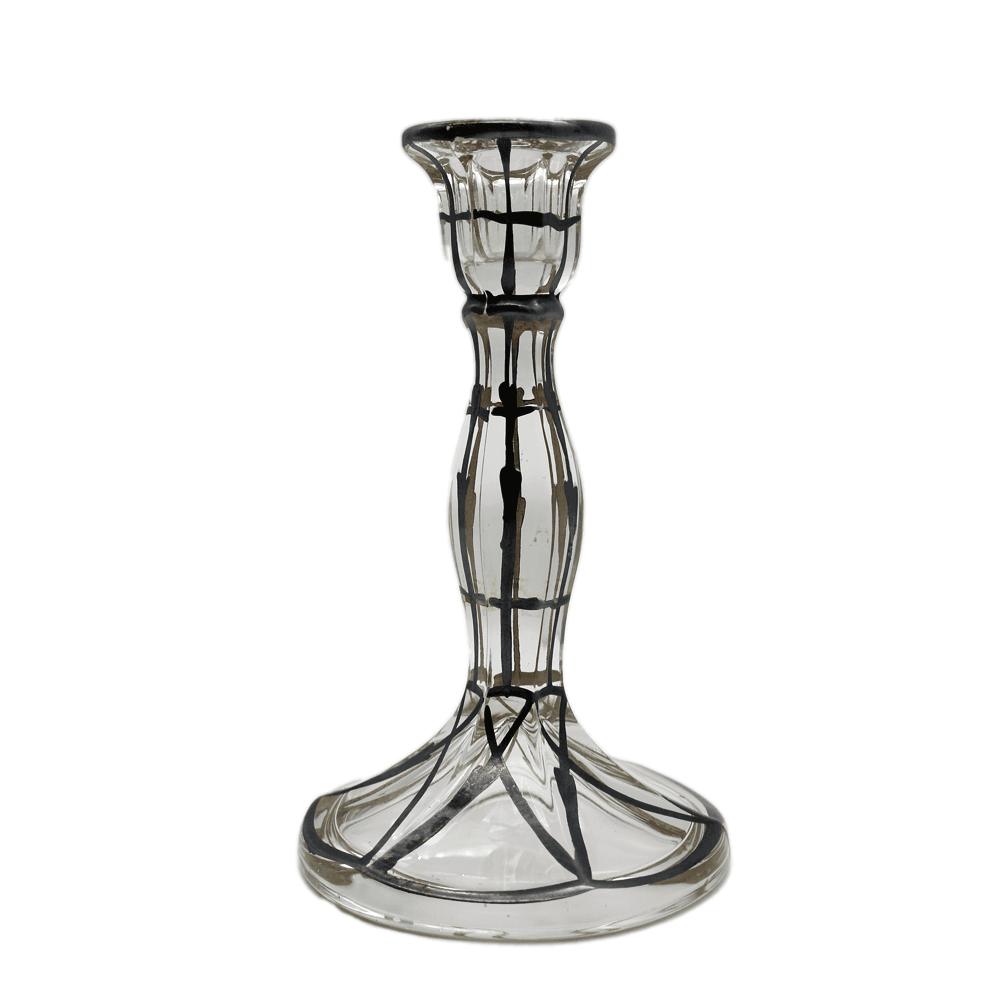 [Vintage] Ebony Veil Candlestick