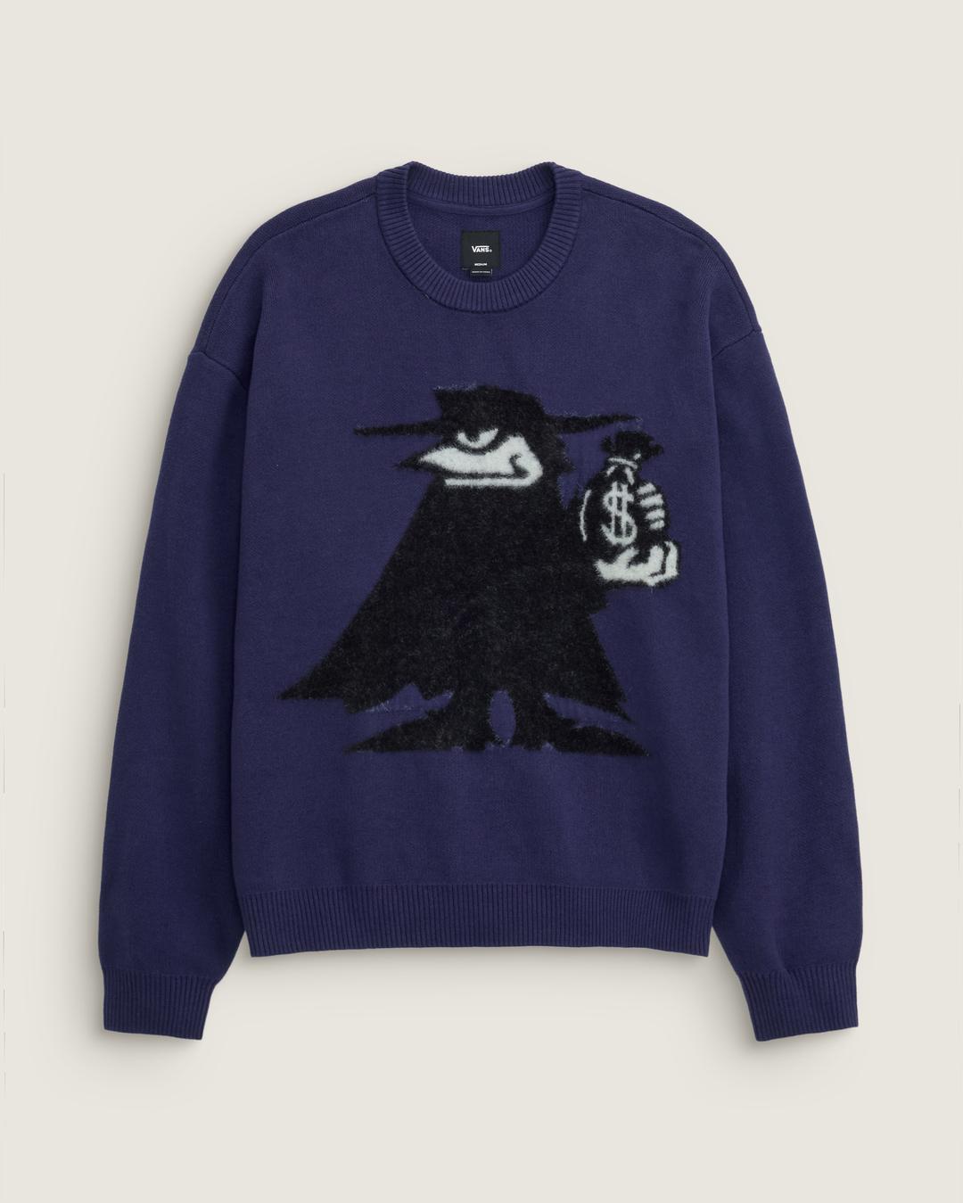 클래시파이드 크루 스웨터