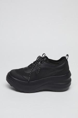 [Archivepke x Ribbonbit] Platform sneakers(Nylon black)
