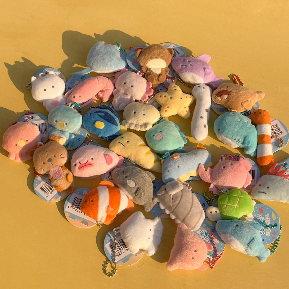 작아서 귀여워! 미니 바다동물 인형 에어팟 키링 30종