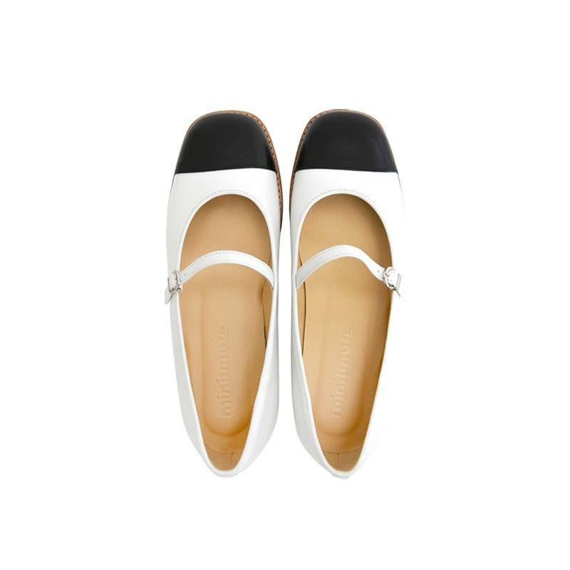 bow shoes - mix black