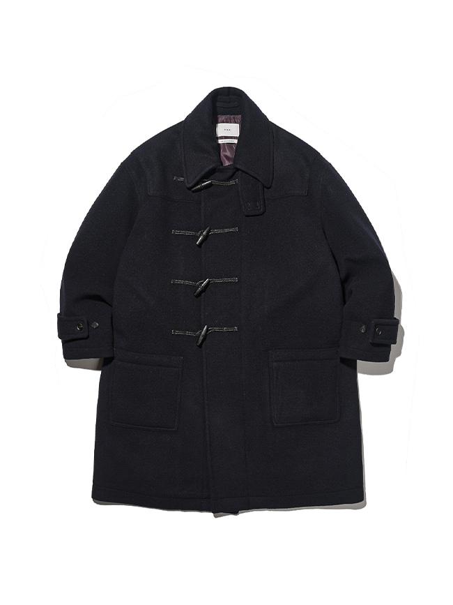 아워셀브스_ Wool Duffle Coat [Dark Navy]