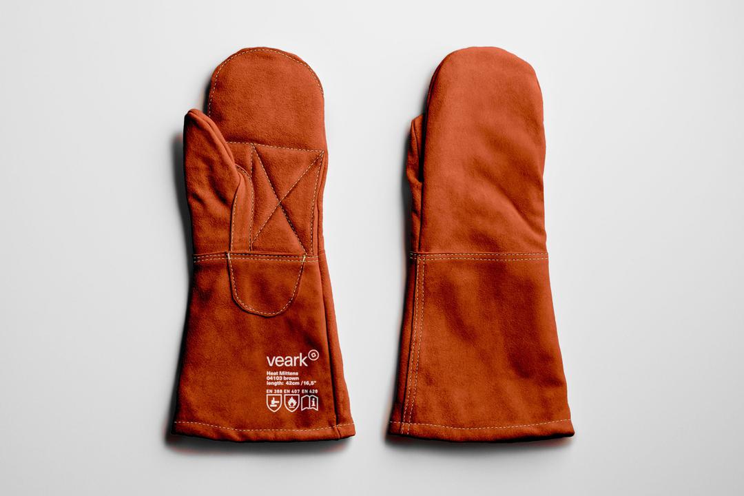 Baking Mittens (Brown)