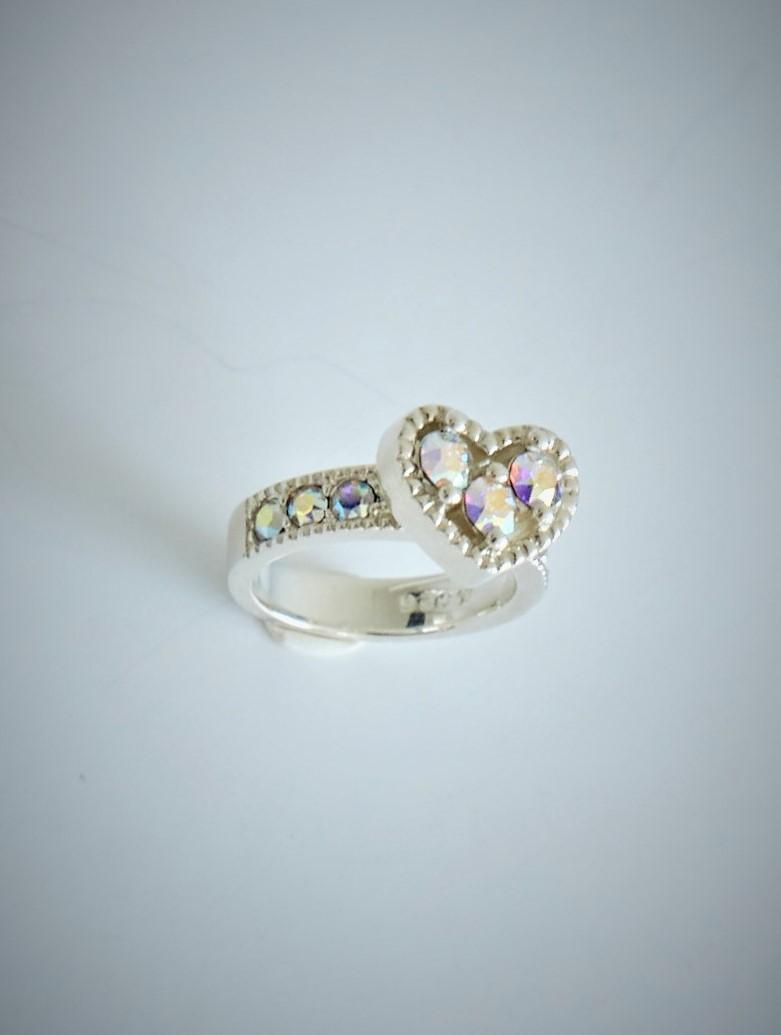 Heart Ring / Silver