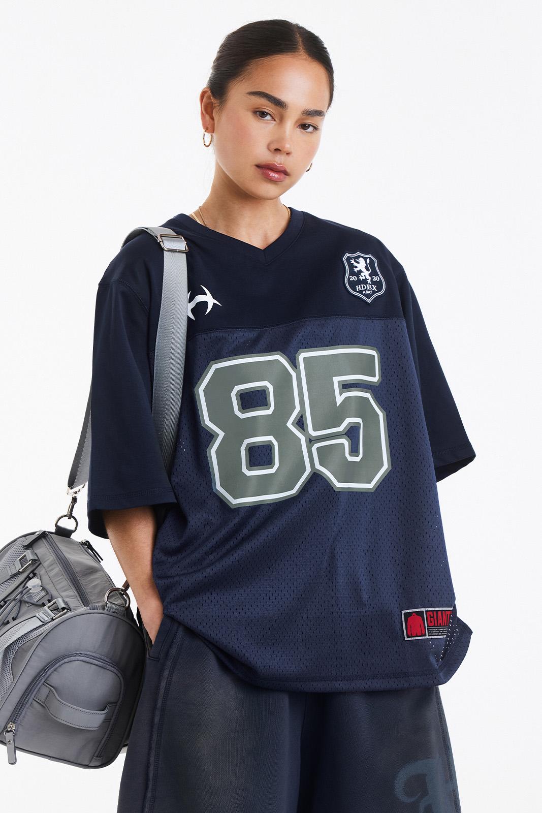 럭비 저지 매쉬 숏 슬리브 (Navy)