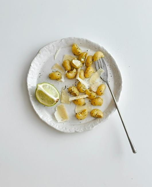 두부 플레이트-화이트