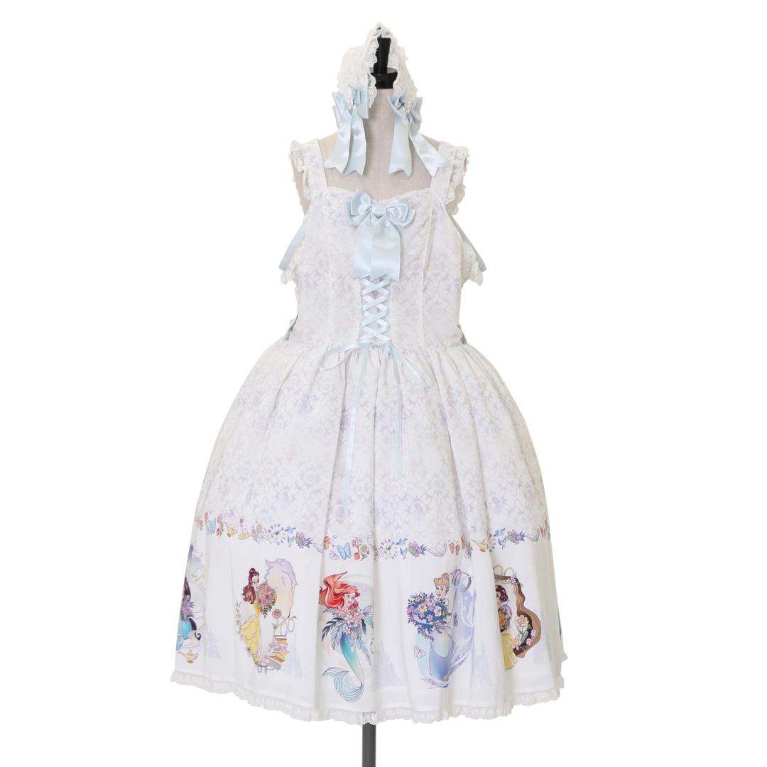 【USED】【プラスサイズ】Disney princess / ジャンパースカートセット