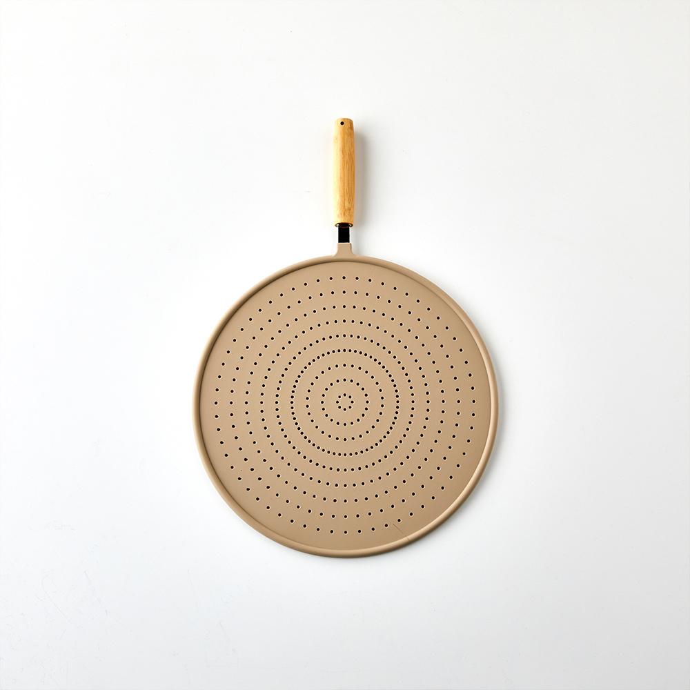 깔끔실리콘 프라이팬 덮개 베이지