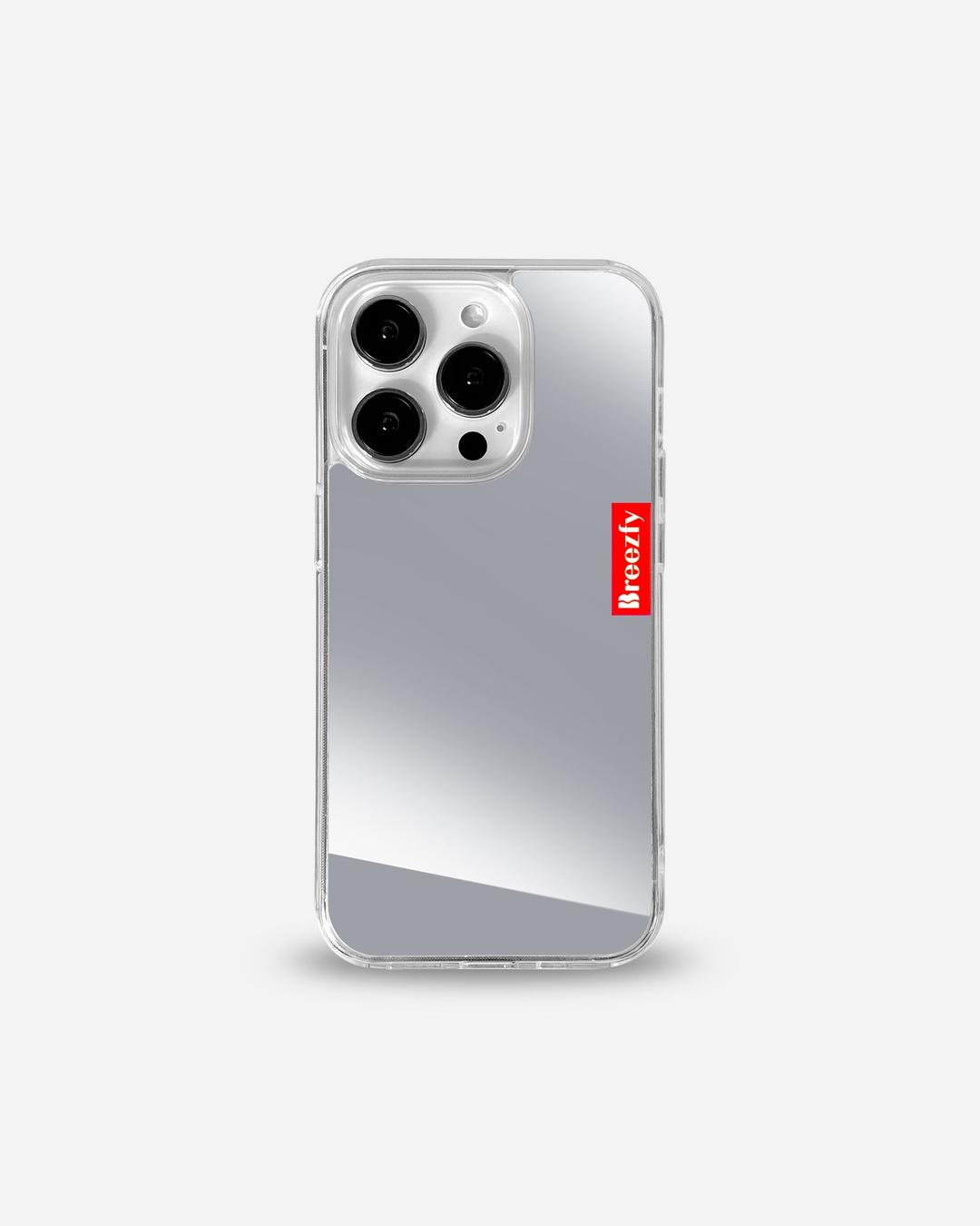SILVER Mirror iPhone Case