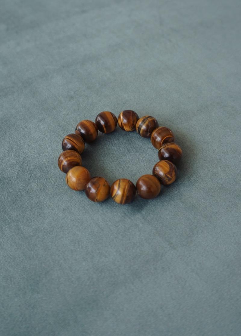 [B407] 2cm Tigereye Bangle Bracelet 시선