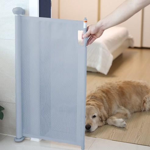 HK.sell 반자동 롤링 메쉬 가림막 안전문 폭 140cm