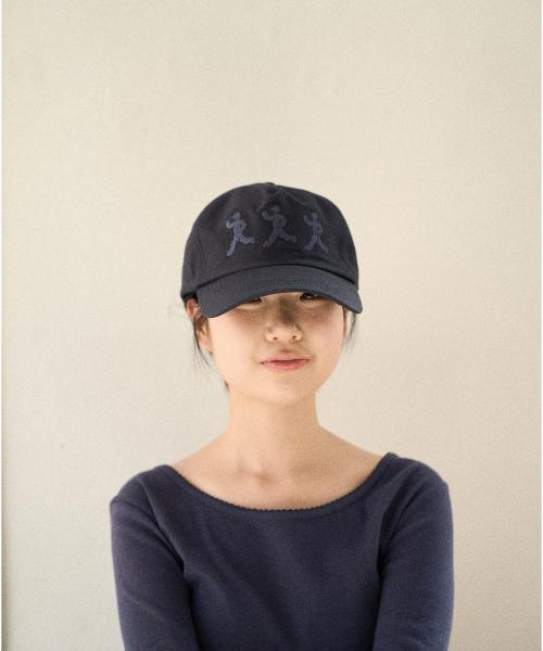 Three People Ball Cap (Navy)