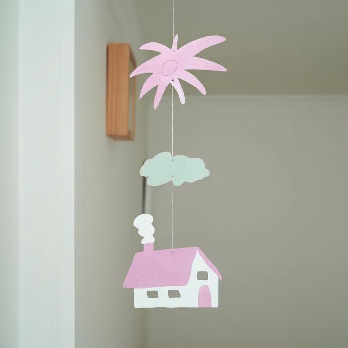 페이퍼모빌_Our Village(핑크)