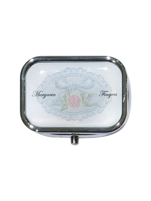 MIRROR MINI TIN CASE (WHITE)