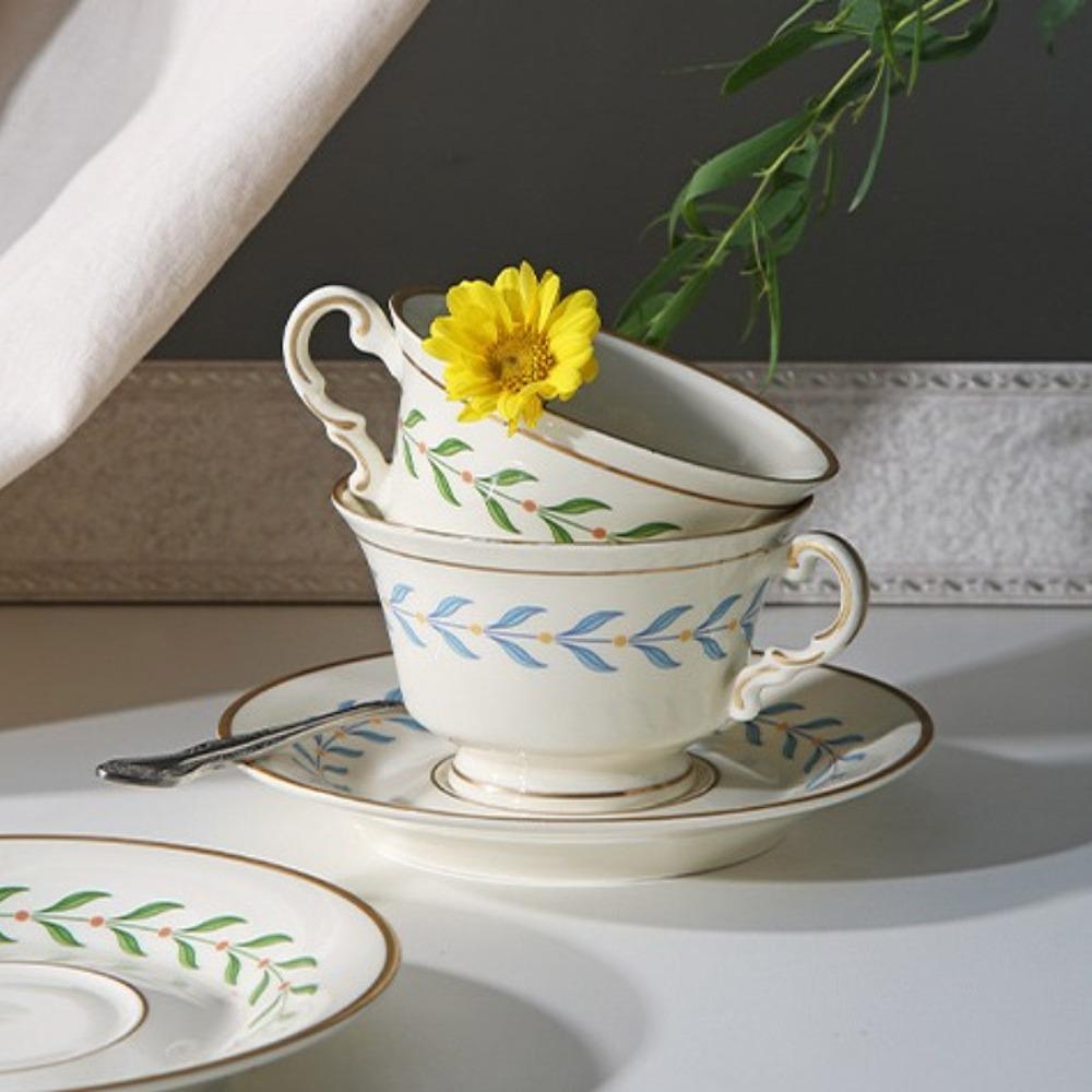 1+1 시라쿠스 로렐리프 커피잔 세트 (180ml)