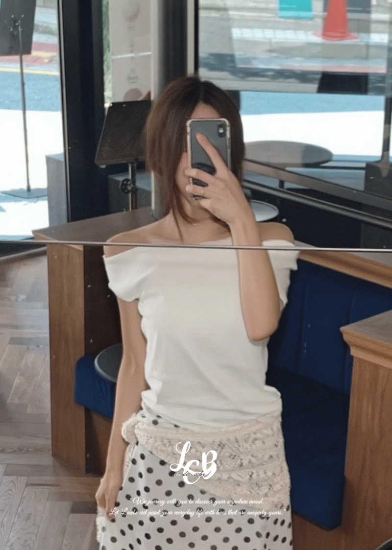 로브씨엘 [ 심플 Point  🪡 ] 무드벨 듀얼 숄더 T