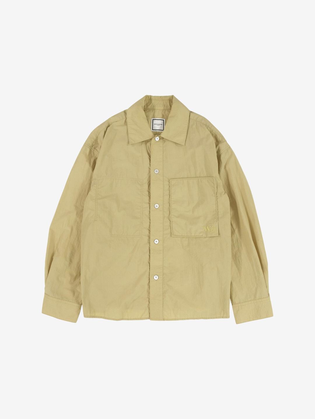 NYLON SHIRT BEIGE