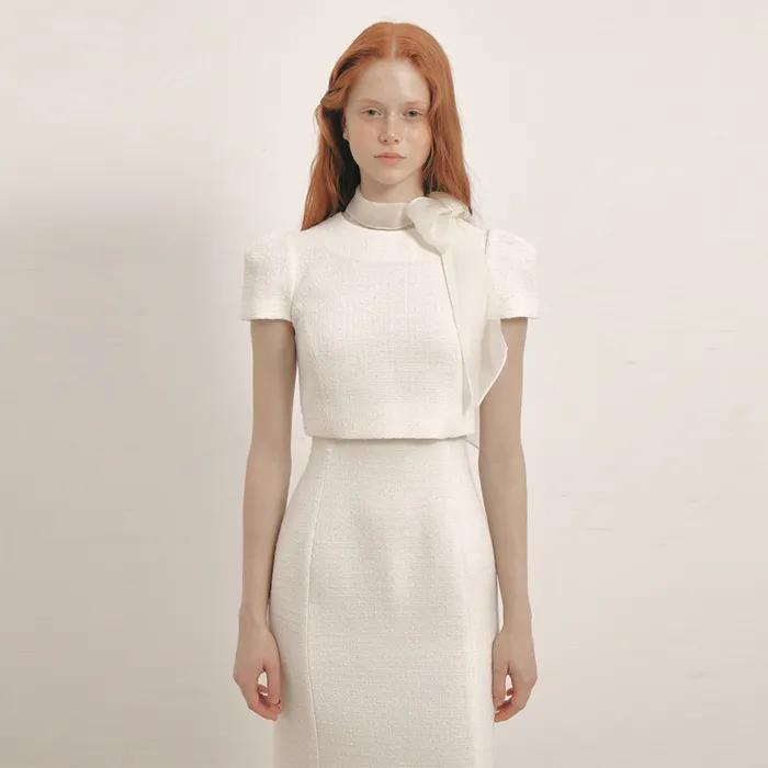 Overlay Scarf Dress_2color