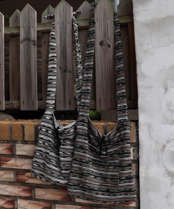 노마드 빈티지 부클 토글 크로스백 2color