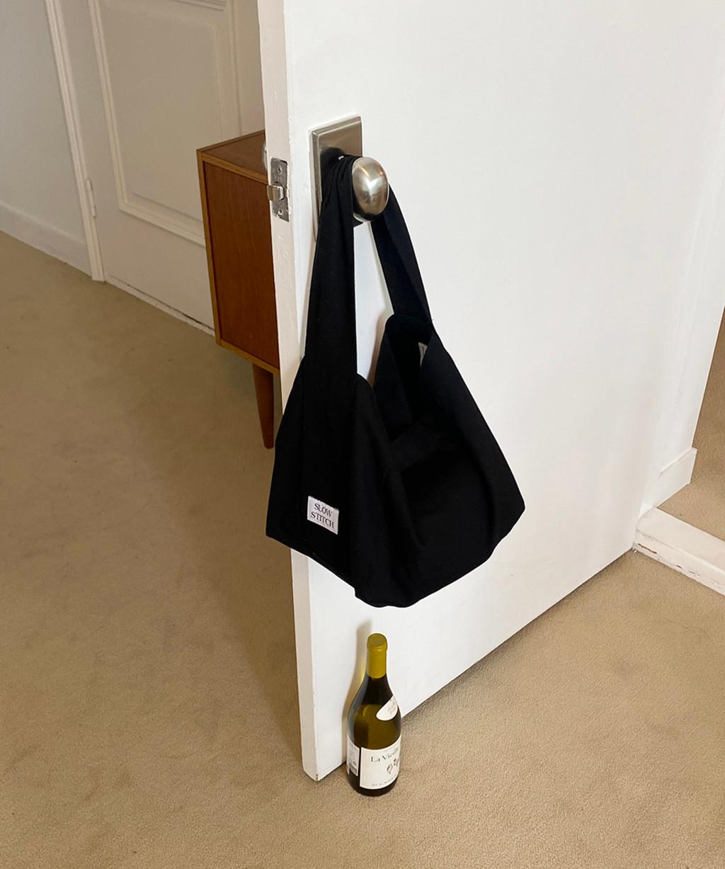 signature tote bag - black