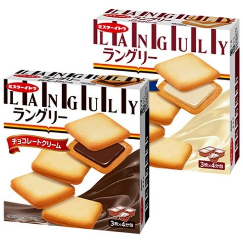 이토 랑그리 초코바닐라 크림샌드, 132g, 2개