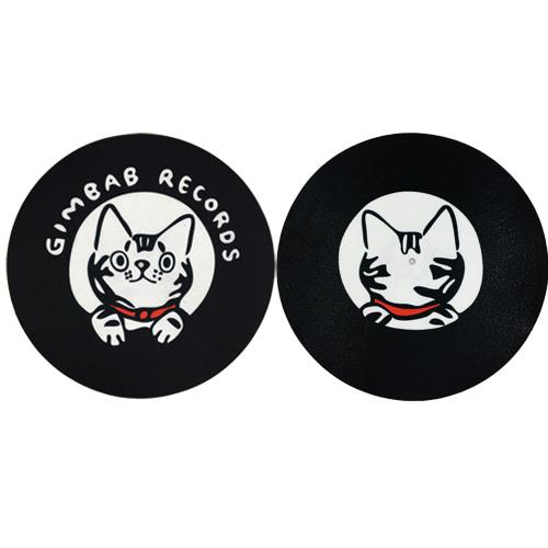 Gimbab Records/ Circle Logo (Turntable Slipmat, Sublimation Printing) *2-3일 이내 발송.