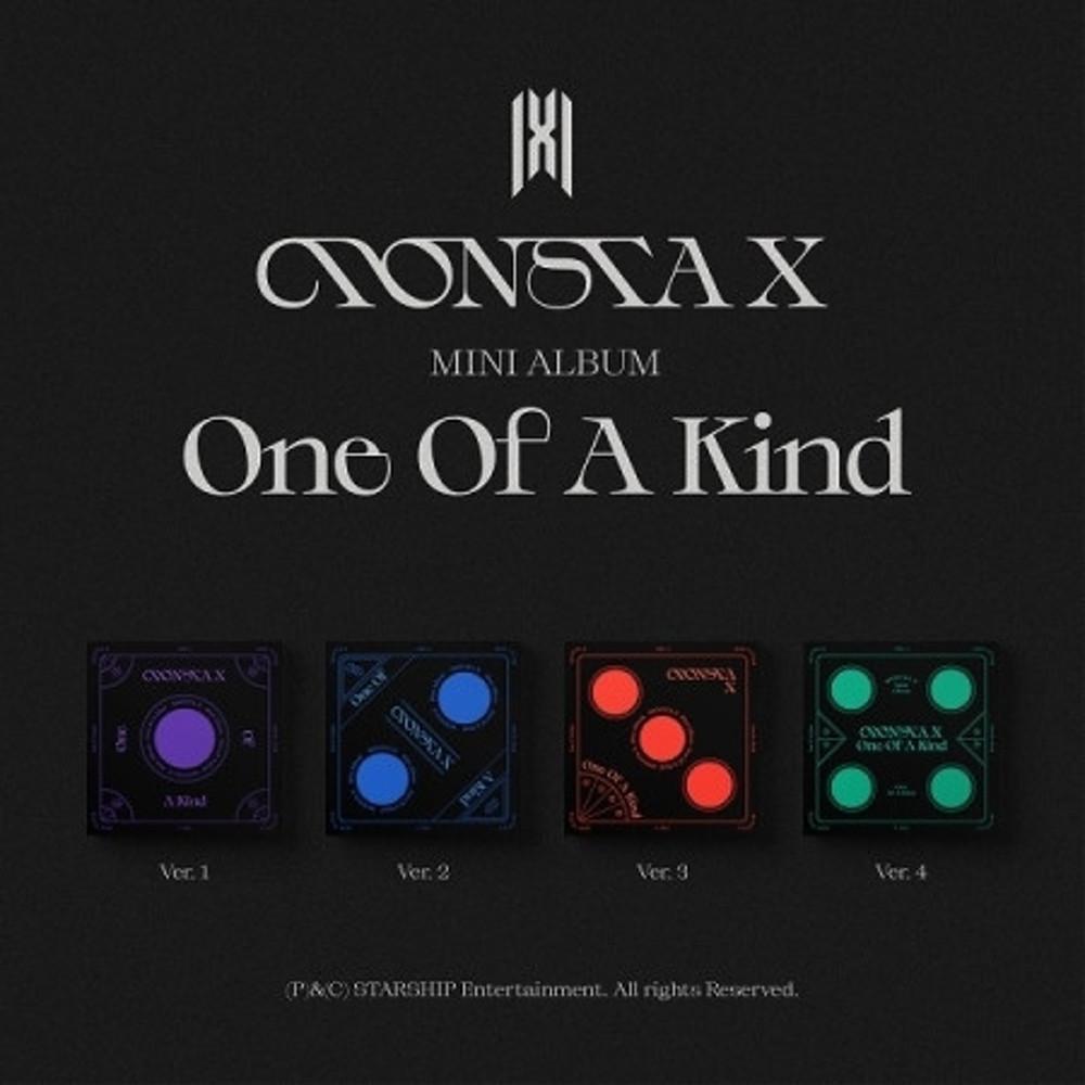 몬스타엑스 미니9집 MONSTA X ONE OF A KIND MINI ALBUM 앨범 Ver. 1 / Ver. 2 / Ver. 3 / Ver. 4 / Ver. 5