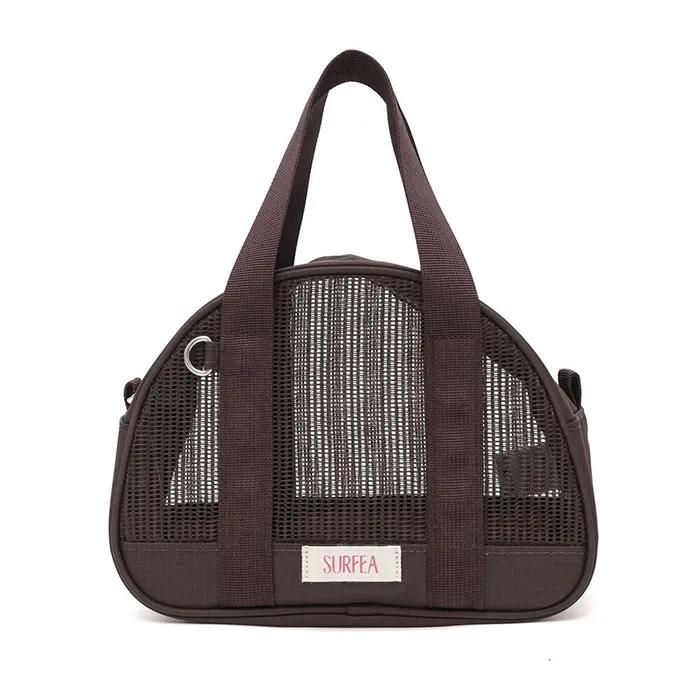 MINI BOWLING BAG_BROWN