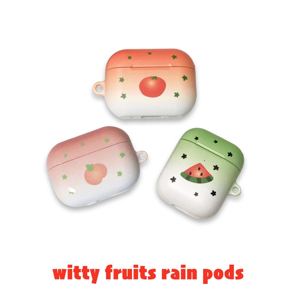 [위티] fruits rain airpods case