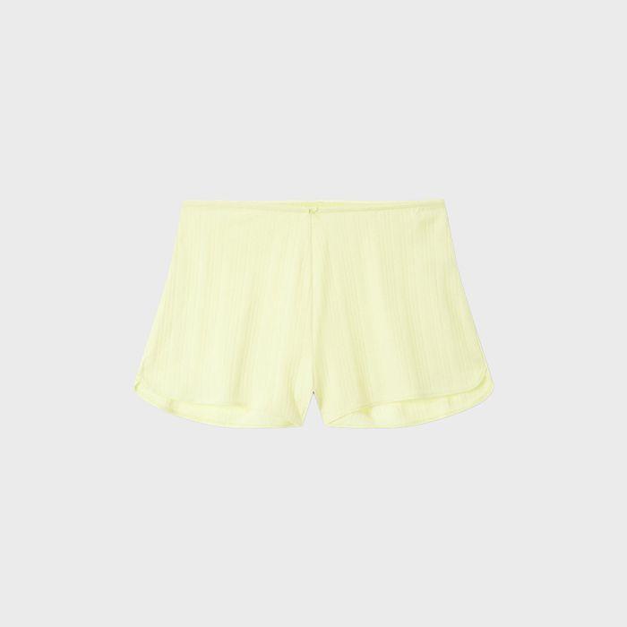 [JAJU/자주] 여 코튼 포인텔 슬립 하의_옐로우