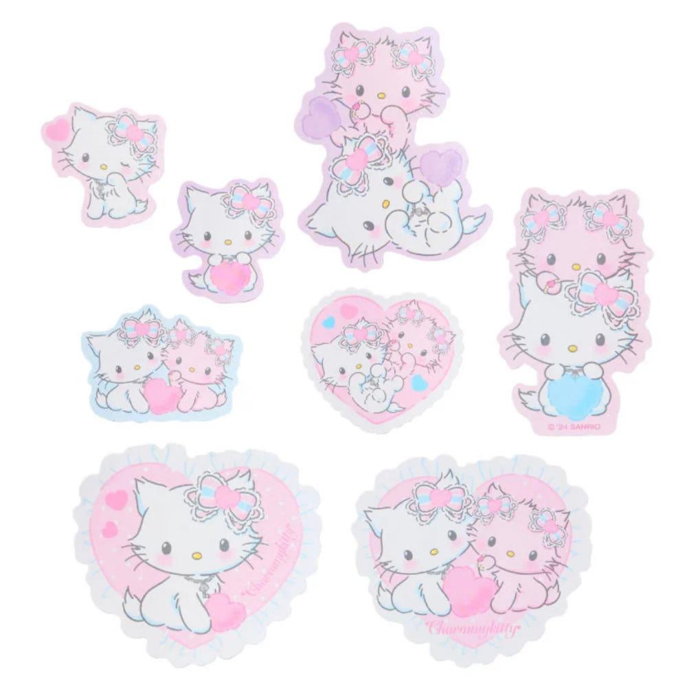 산리오 오리지널 챠미키티 허니큐트 헤이세이 탄생 캐릭터 하트 스티커