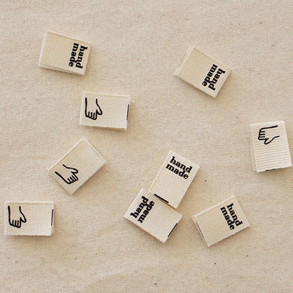 [태그/라벨/와펜] 쪼꼬미 라벨 바늘이야기