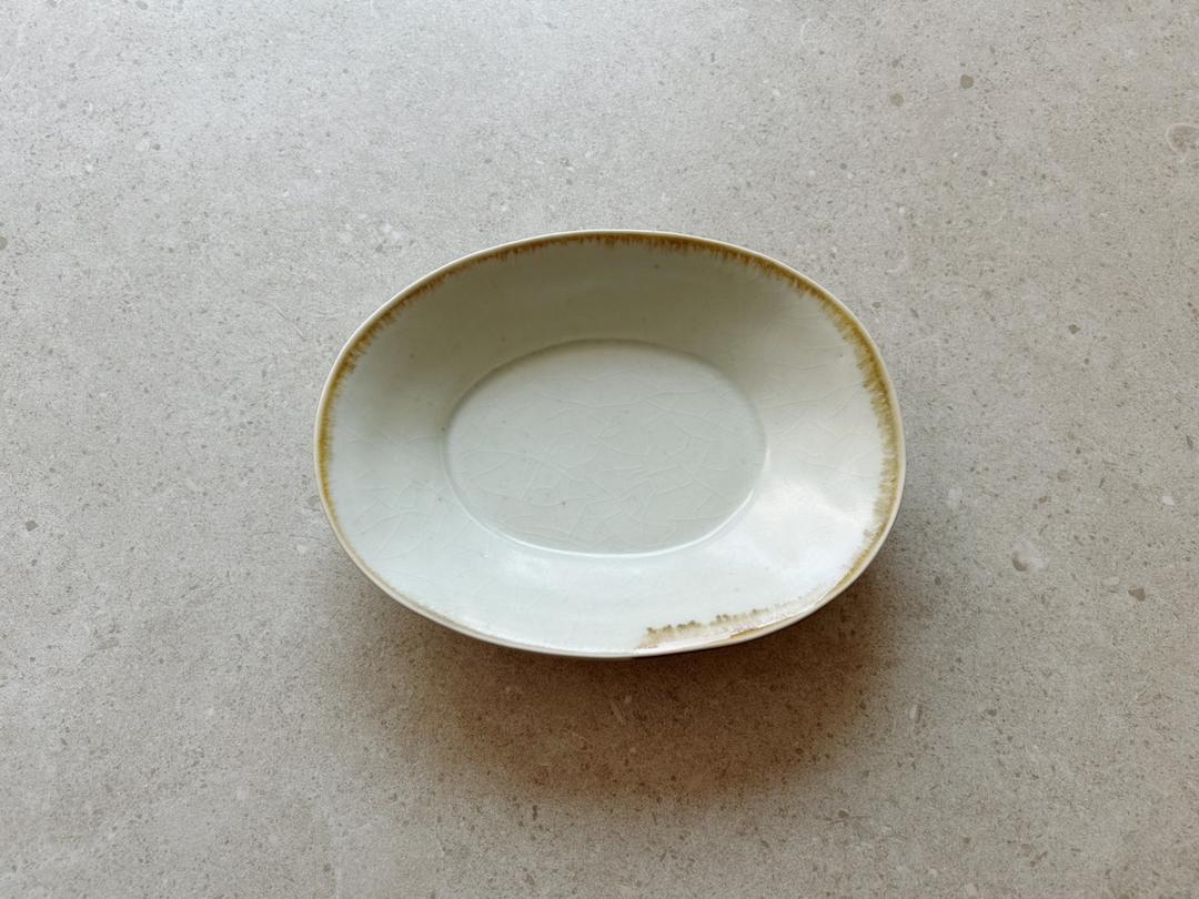 [Kazune Mizutani] Soft Oval Plate (M)
