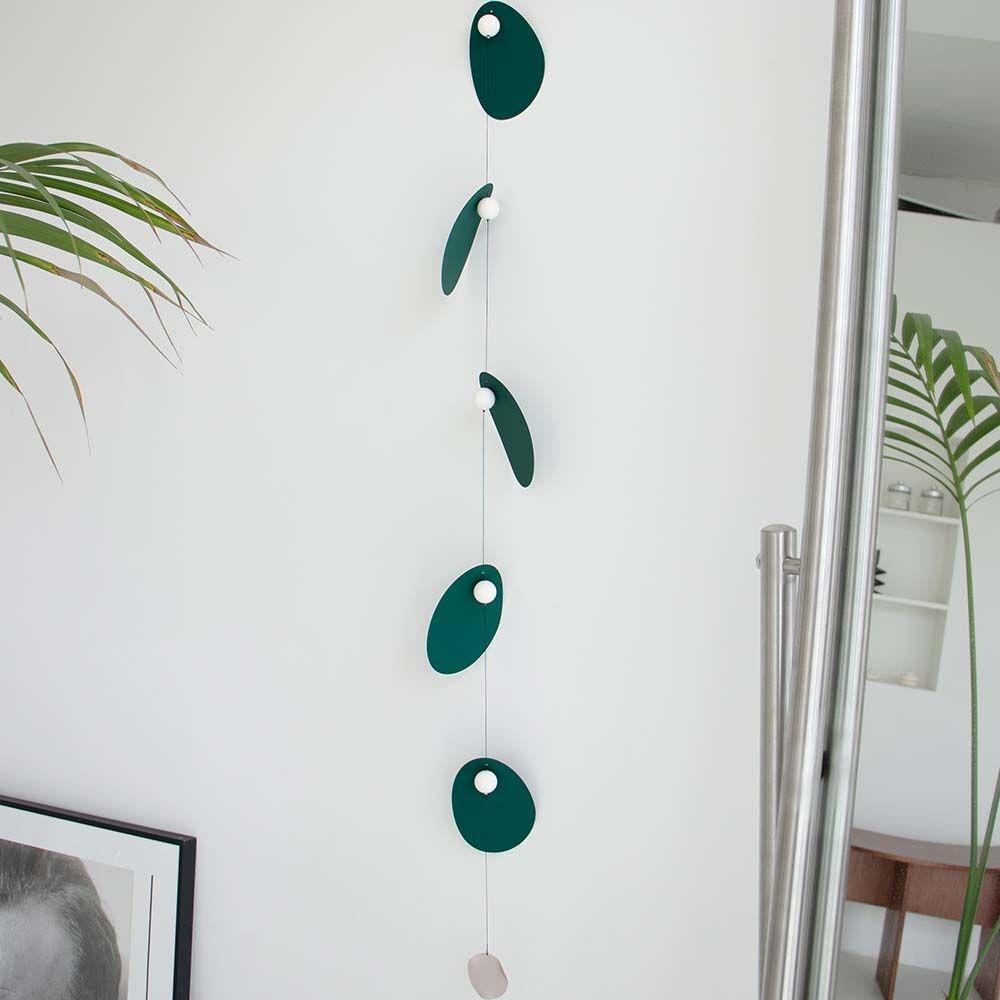 BLUE BALCONY | Soft Breeze 행잉 모빌 _ Deep Green