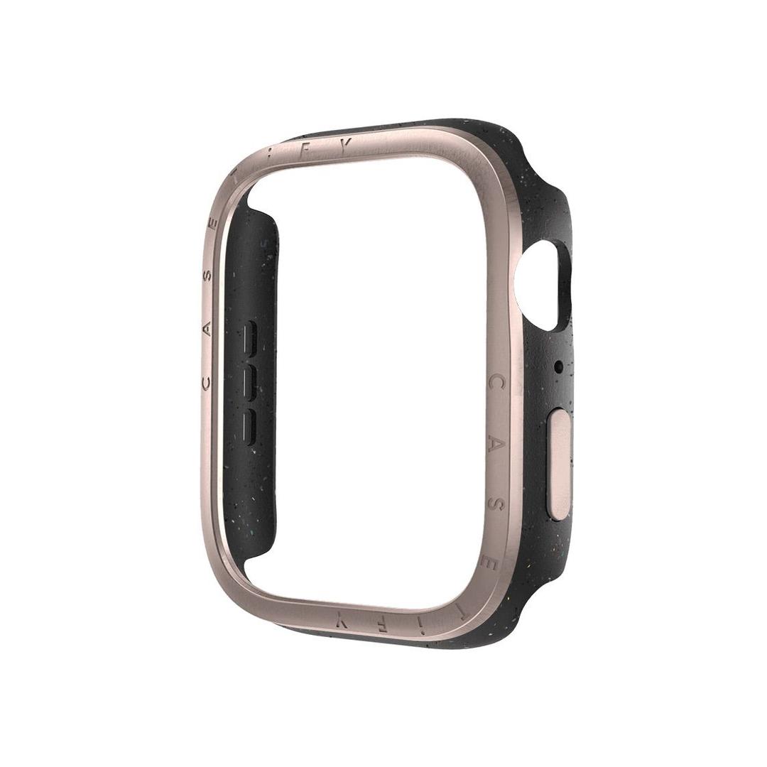 Metallic Impact Case with Screen Protector - Black