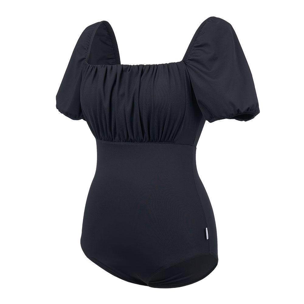 여성 퍼프 모노키니 블랙 RN-LS2D903-BK