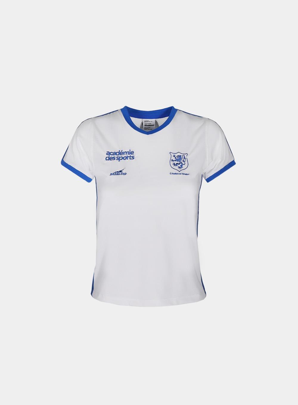 [at-tee23-012] ADS 빈티지 브이넥 숏슬리브 슬림핏 - 화이트