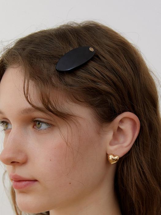 romantic classique oval mini hair pin