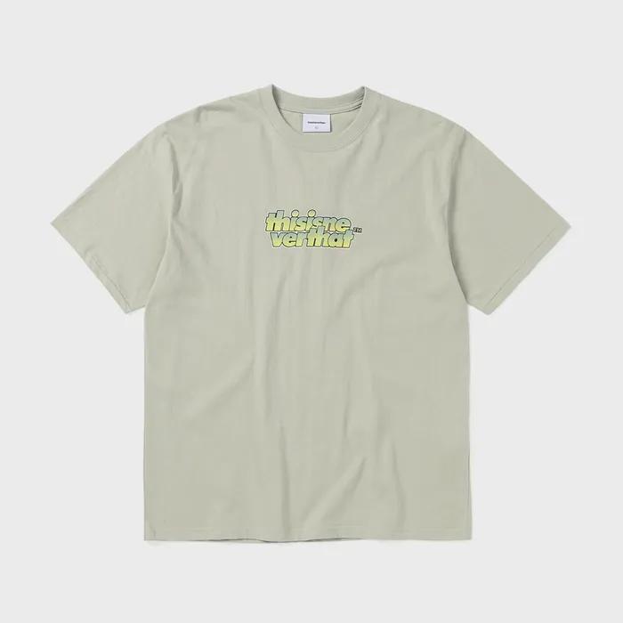 Gradient OL-Logo Tee Stone