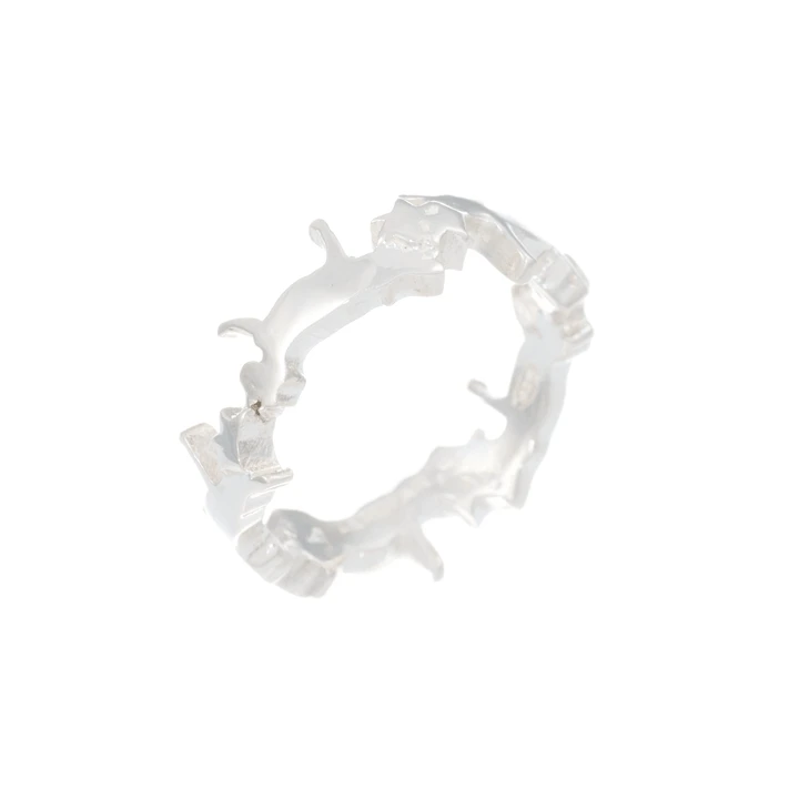 GALLOP RING SILVER
